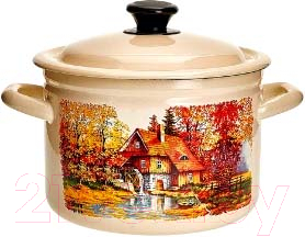 Кастрюля КМЗ Старая мельница / 41804-212/6-У2 - фото