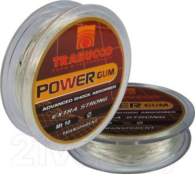 Фидергам Trabucco Power Gum 10м 1.0мм / 102-81-010