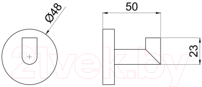 Крючок для ванной Allen Brau Priority 6.31001-00 / 265390
