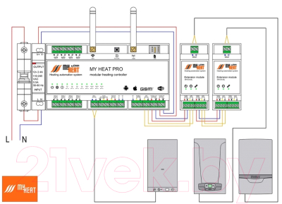 Блок расширения для отопительного котла Эван My Heat Pro / 6309