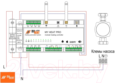 Блок расширения для отопительного котла Эван My Heat Pro / 6309