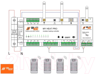 Блок расширения для отопительного котла Эван My Heat Pro / 6309