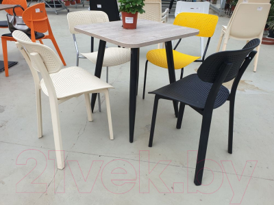 Стул Sheffilton SHT-S85 (черный/красный/черный)