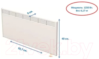Конвектор Beha PV 12 Wi-Fi / 810423