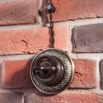 Выключатель Werkel Ретро W5612014 / a051057