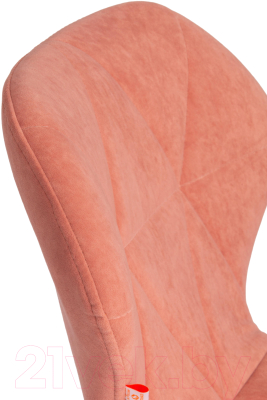 Кресло офисное Tetchair Selfi флок (розовый)