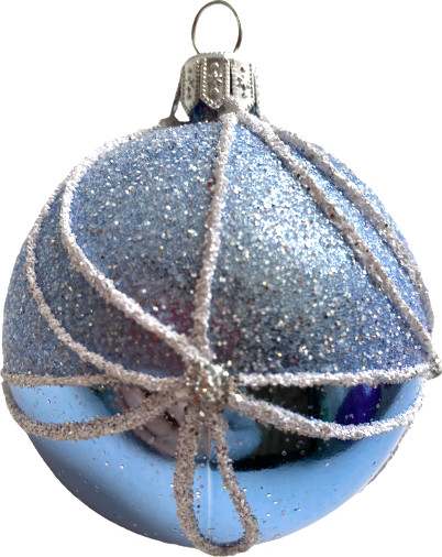 Набор шаров новогодних GreenTerra 100мм