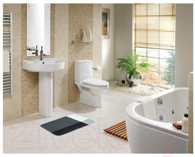 Коврик для ванной Рыжий кот Cubes / 102531