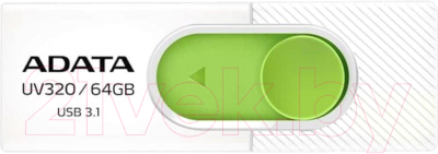 USB flash накопитель A-data UV320 64GB (AUV320-64G-RWHGN)