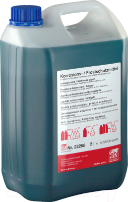 Антифриз Febi Bilstein G11 концентрат / 22268 - фото
