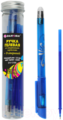 Ручка гелевая Darvish 9 стержней / DV-13105