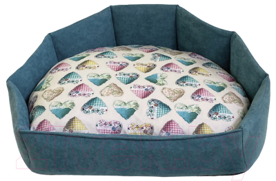 Лежанка для животных AntePrima Medusa / 124/MedusaBlue/2 (M, бирюзовый) - фото