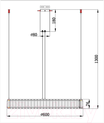 Потолочный светильник Divinare Renata 1135/17 SP-36