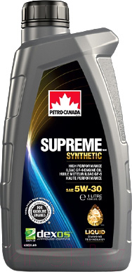 Моторное масло Petro-Canada Supreme Synthetic 5W30 / MOSYN53C12 - фото