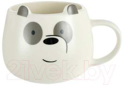 Кружка Miniso We Bare Bears. Панда / 0217 - фото