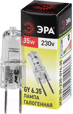Лампа ЭРА GY6.35-JCD-35W-230V / C0027373 - фото