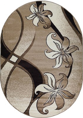 Ковер Витебские ковры Эспрессо овал f1673z7