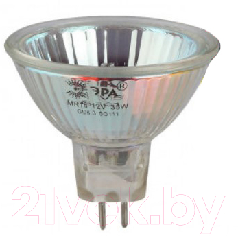 Лампа ЭРА GU5.3-JCDR MR16-75W-230V-CL / C0027366 - фото