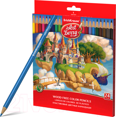 Набор цветных карандашей Erich Krause ArtBerry / 53355 - фото