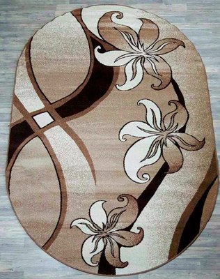 Ковер Витебские ковры Эспрессо овал f1673z7