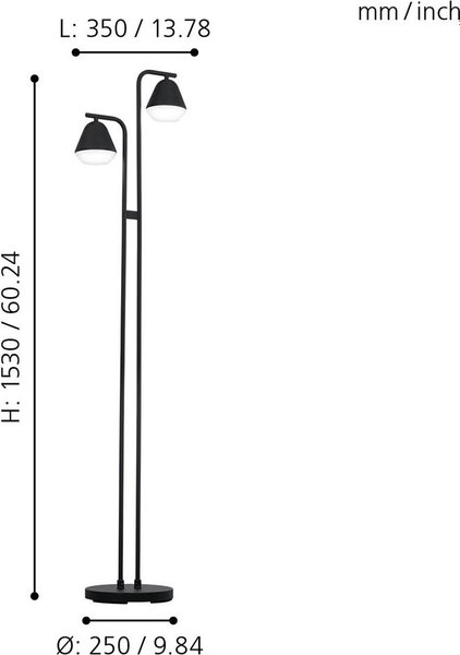 Торшер Eglo Palbieta 99036
