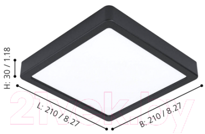 Точечный светильник Eglo Fueva 5 99244