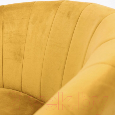 Стул AksHome Melon (карри велюр/черный)