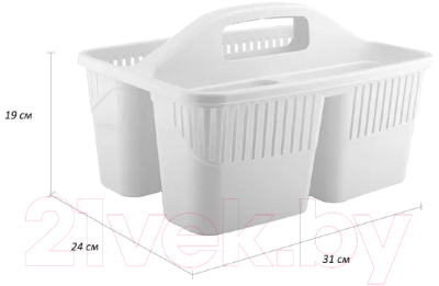 Органайзер для ванной Эльфпласт Clear / EP519