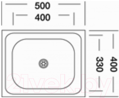 Мойка кухонная Mixline 310302