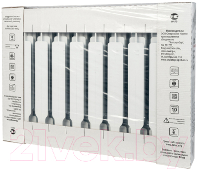 Радиатор алюминиевый BiLux ALM 500