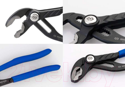 Клещи переставные King TONY 6517-08C