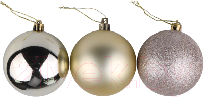 Набор шаров новогодних Золотая сказка 590866