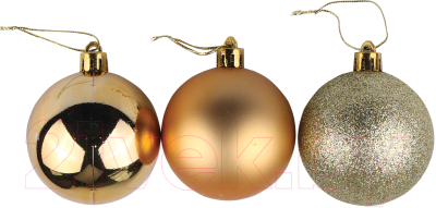 Набор шаров новогодних Золотая сказка 590867