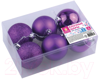 Набор шаров новогодних Золотая сказка 590869