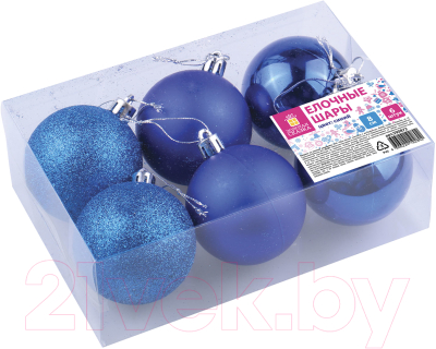 Набор шаров новогодних Золотая сказка 590872