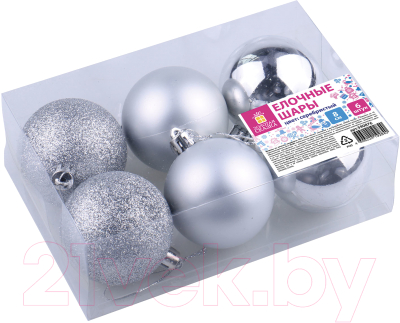 Набор шаров новогодних Золотая сказка 590876