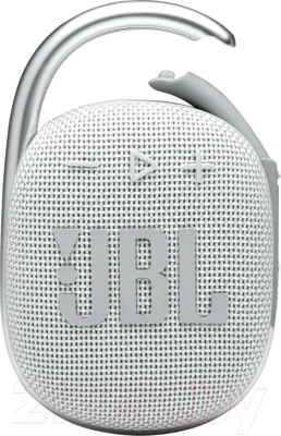 Портативная колонка JBL Clip 4 / JBLCLIP4WHT - фото