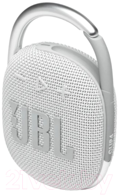 Портативная колонка JBL Clip 4 / JBLCLIP4WHT