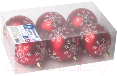 Набор шаров новогодних Золотая сказка 590891 - фото