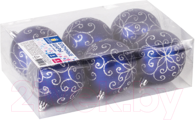 Набор шаров новогодних Золотая сказка 590892 - фото