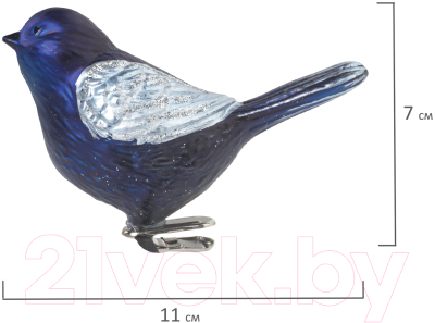 Набор елочных игрушек Золотая сказка Птичка / 590894