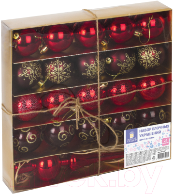 Набор ёлочных игрушек Золотая сказка 591107