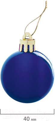 Набор шаров новогодних Золотая сказка 591122