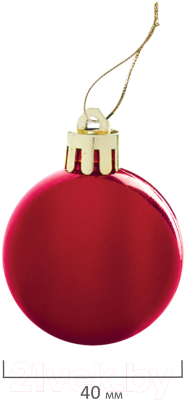 Набор шаров новогодних Золотая сказка 591123