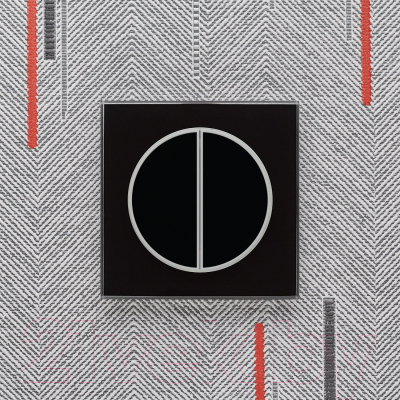 Выключатель DeLUMO Takto 9005 двухканальный клавишный