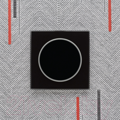 Выключатель DeLUMO Takto 9005 одноканальный клавишный