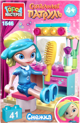 Конструктор Город мастеров Сказочный патруль. Снежка за туалетным столиком / 1546-AA - фото