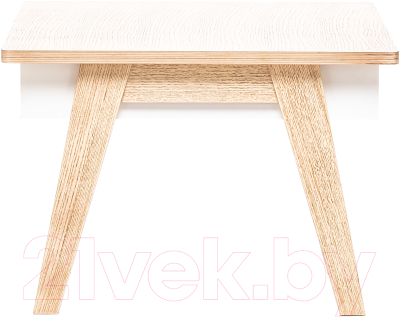 Журнальный столик Импэкс Leset Сканди (дуб/молочный дуб/белый)