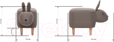 Пуф Импэкс Leset Rabbit Combi (Milos 16)