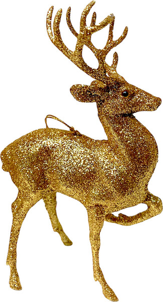 Елочная игрушка Shishi Искрящийся олень / 55674 - фото